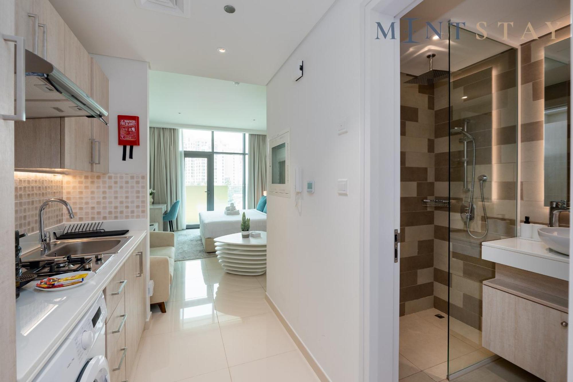 Seven Palm, Palm Jumeirah - Mint Stay 迪拜 外观 照片